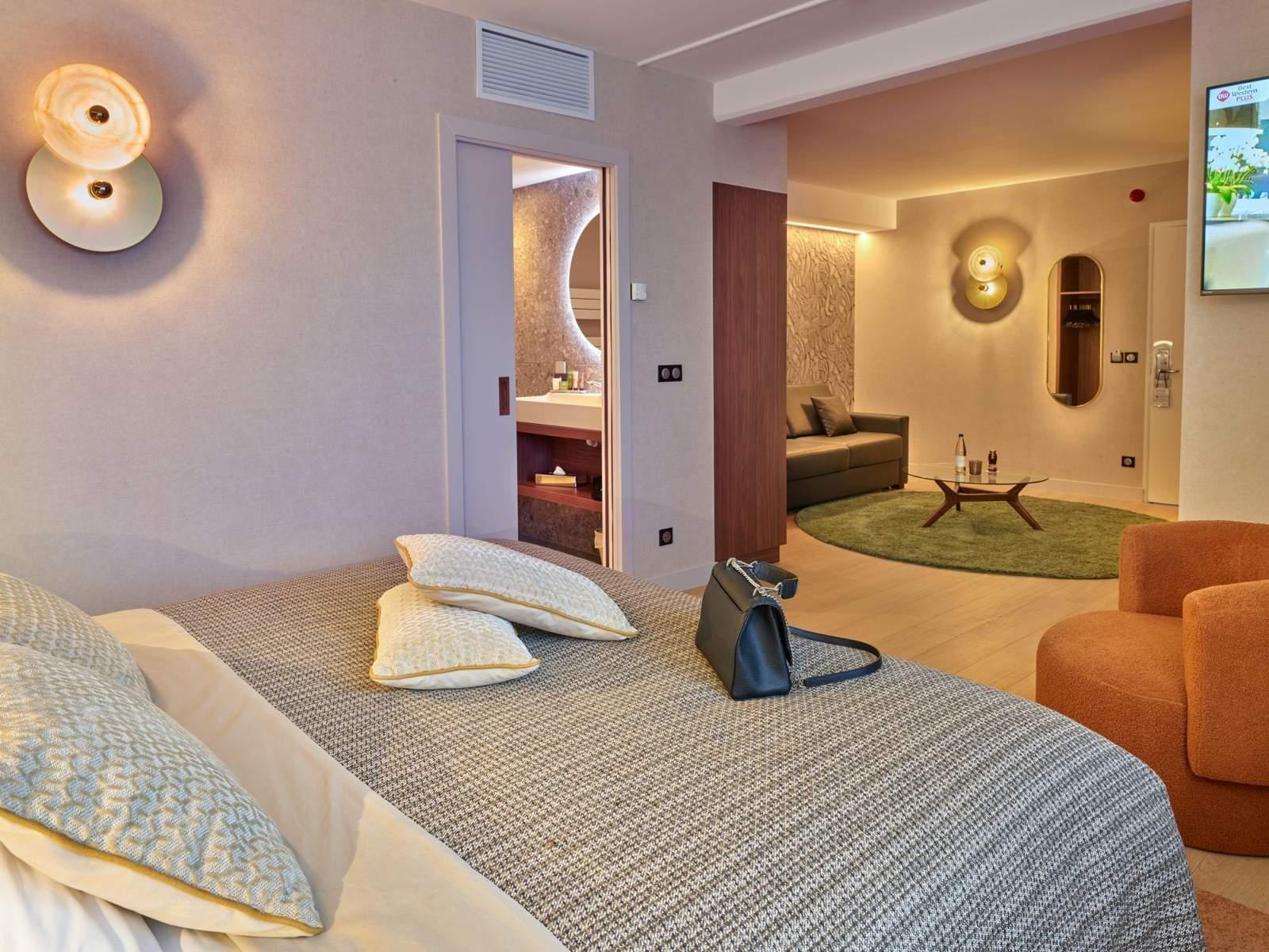 chambres l’hôtel Best Western Metz Technopole