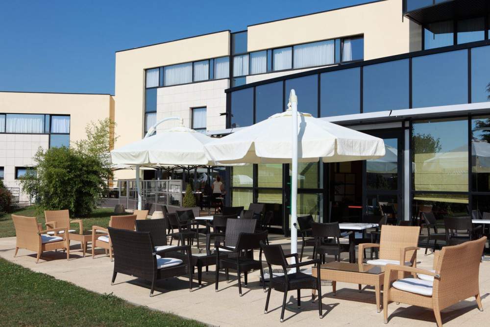 Terrasse | Restaurant Green View  | Best Western Plus Metz Technopôle